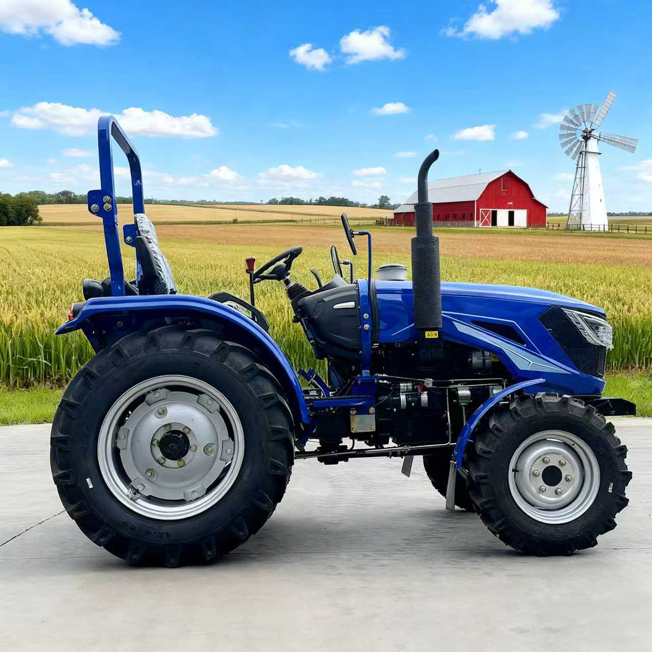 Tractor Implement - Frete Grátis Trator Agrícola 4WD Euro