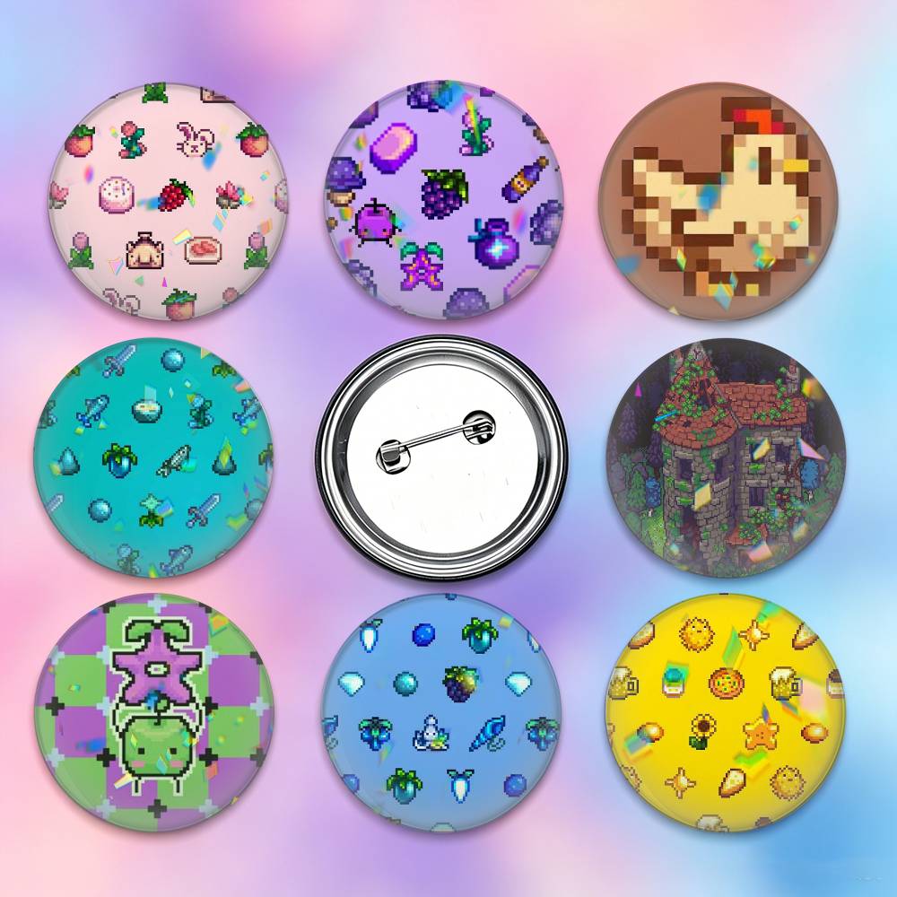 Farming Japan - Broches e Pins de 25mm, 32mm,