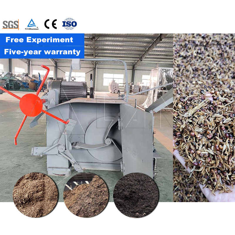 Compost Turner Machine - Máquina de Plantio de Cogumelos Comestíveis