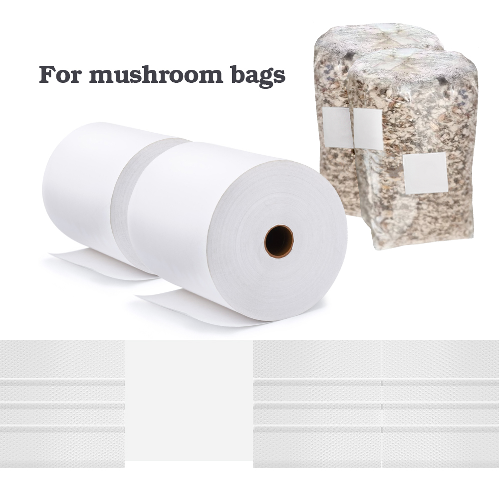 Mushroom Spawn Bag - Adesivo autoadesivo respirável para cultivo de
