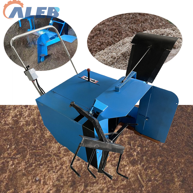 Compost Turner Machine - Máquina Pequena Móvel para Virar Composto