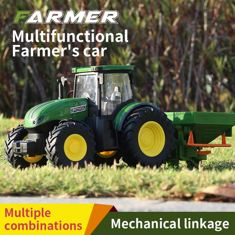 1/24 2.4g rc agricultor carro  - Tractor Implement avaliação e preço