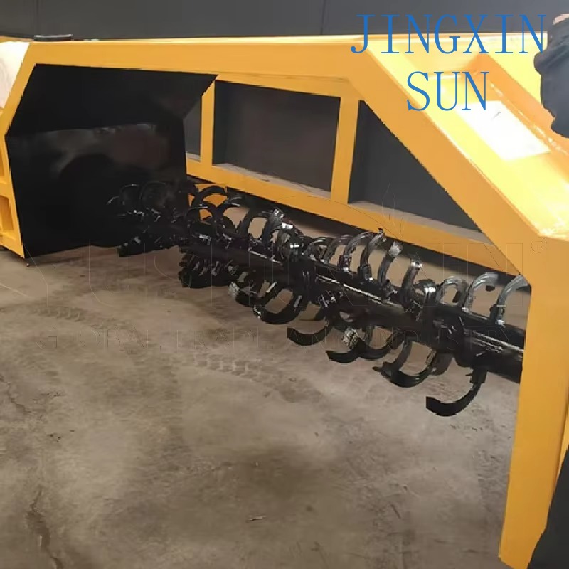 Trator puxar Compost Turner eq - Compost Turner Machine avaliação e preço