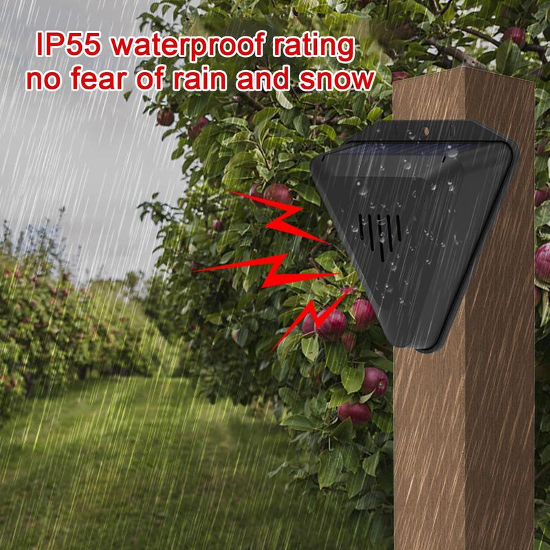 Repelente de pássaros com temp - Solar Bird Scarer avaliação e preço