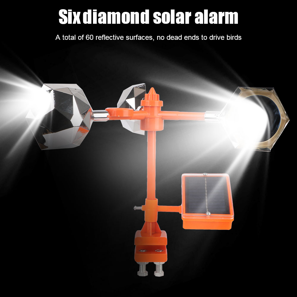 Repelente de pássaros reflexiv - Solar Bird Scarer avaliação e preço