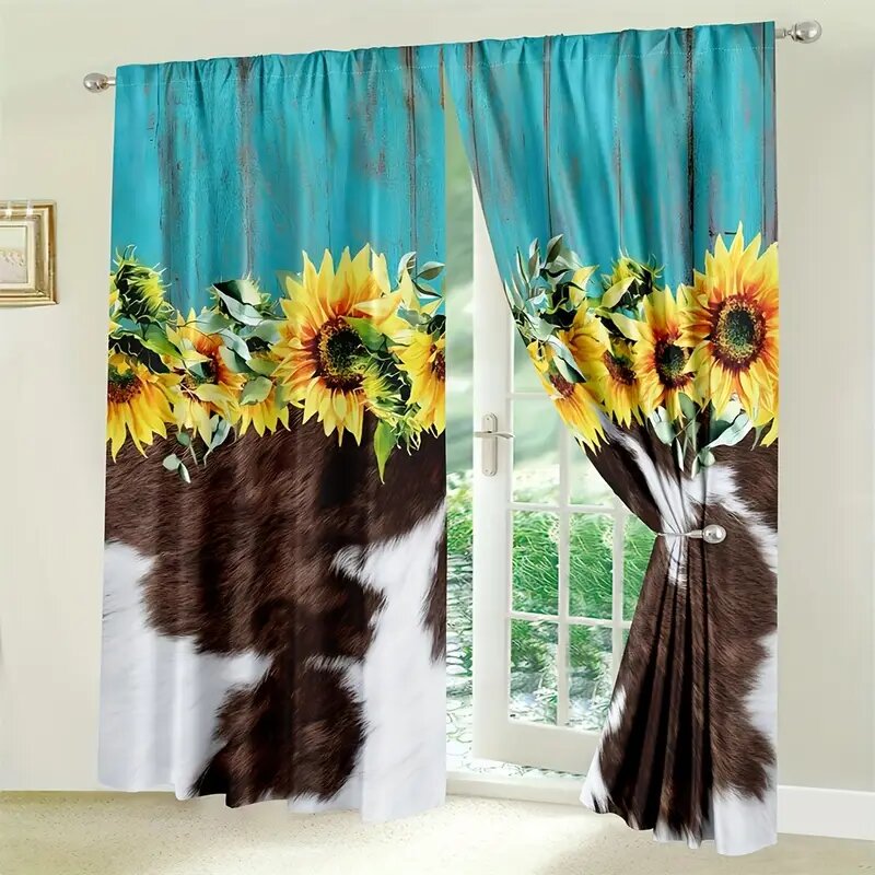 2 peças-cortinas estampadas co - Farming Japan avaliação e preço