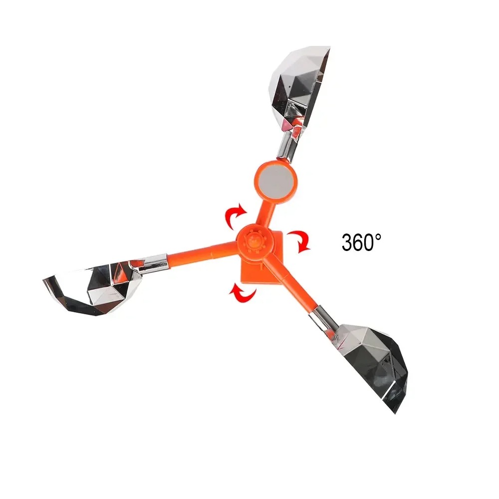360 °   Espantalho Refletivo G - Solar Bird Scarer avaliação e preço