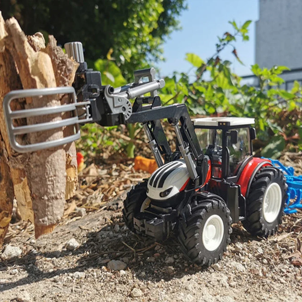 Trator de controle remoto rc c - Tractor Implement avaliação e preço