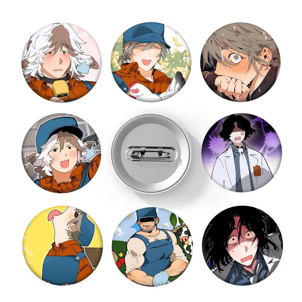 Broche Criativo Redondo Mr. As - Farming Japan avaliação e preço