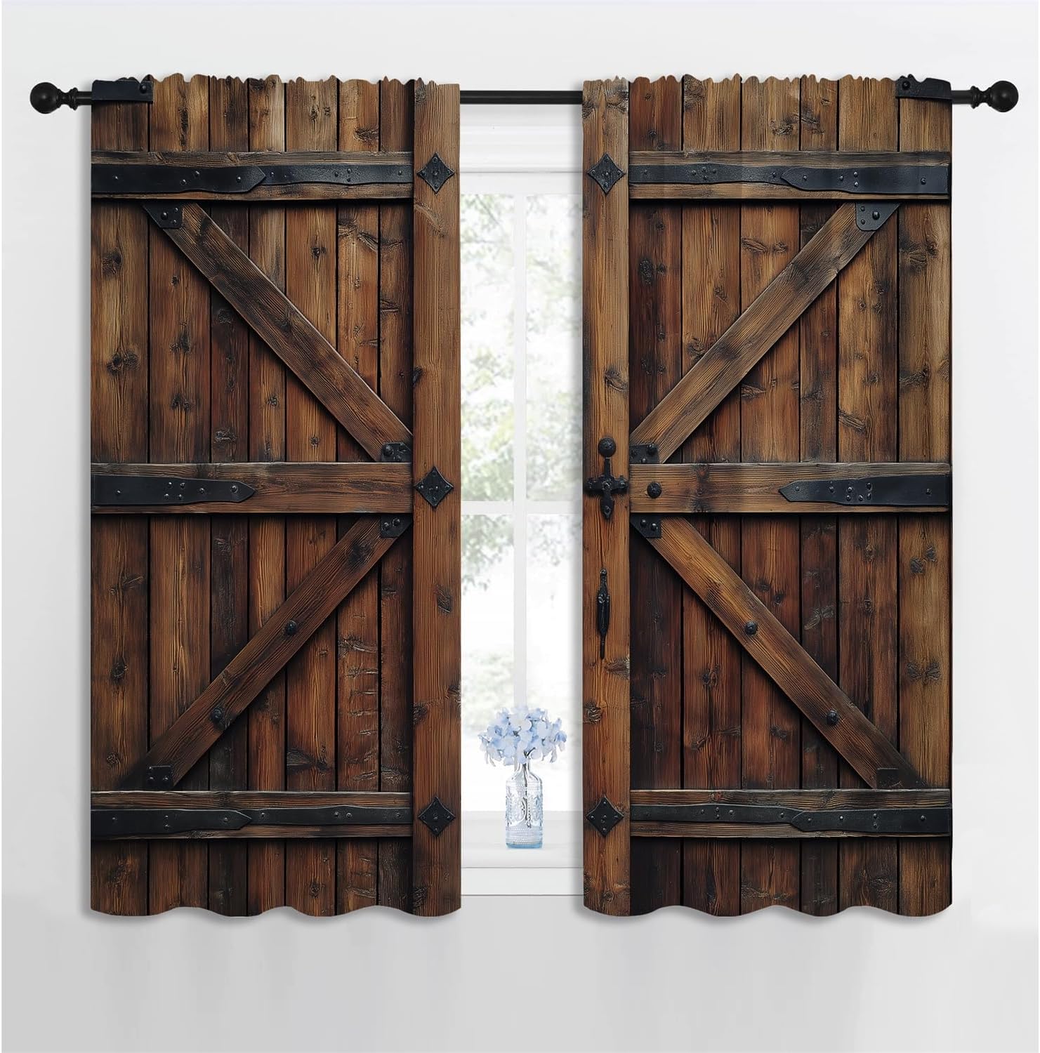 Cortinas Blackout Rústicas par - Farming Japan avaliação e preço