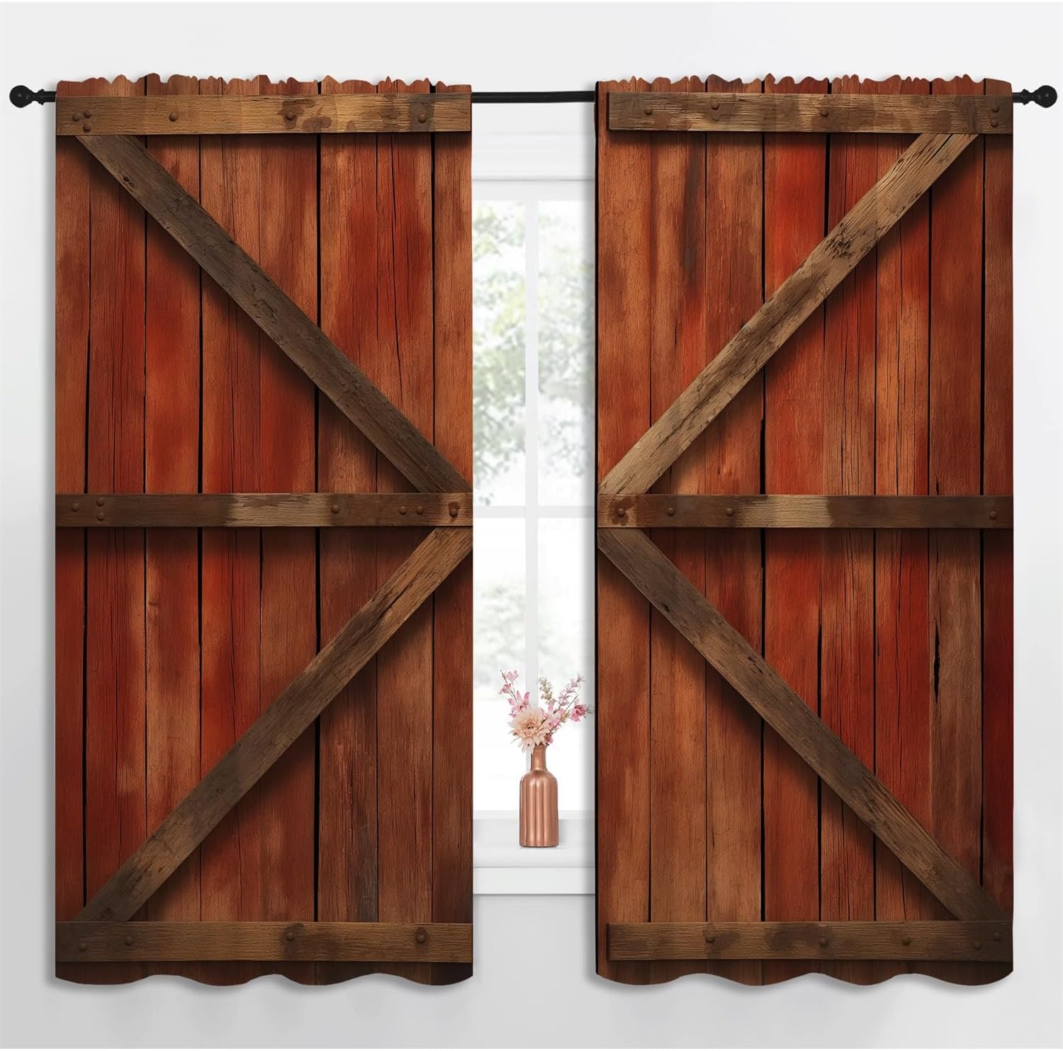 Cortinas Blackout Rústicas com - Farming Japan avaliação e preço